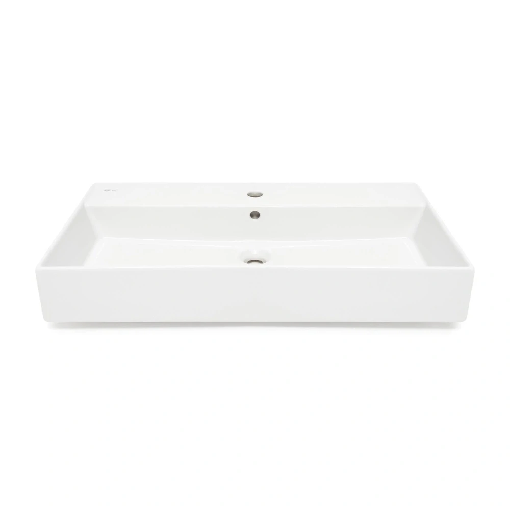 Umyvadlo SAT Infinitio 80,5x46,5 cm otvor pro baterii uprostřed SATINF8046