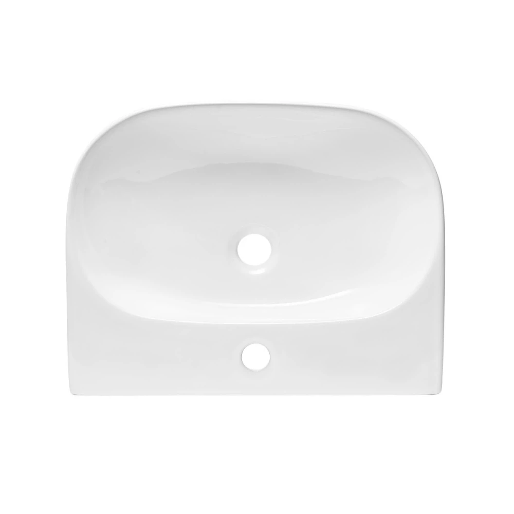 Umyvadlo SAT Brevis 50x38,5 cm bez přepadu SATBRE5038R