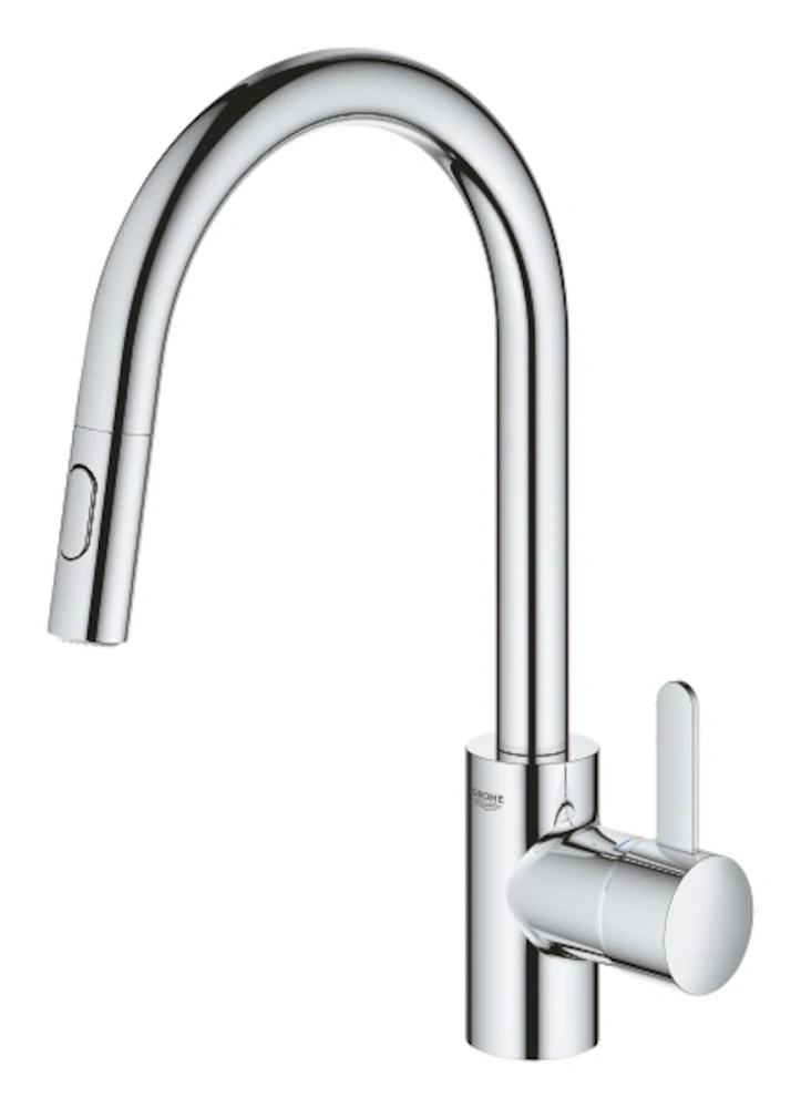 Dřezová baterie Grohe Eurosmart Cosmopolitan s vytahovací sprškou chrom 31481001