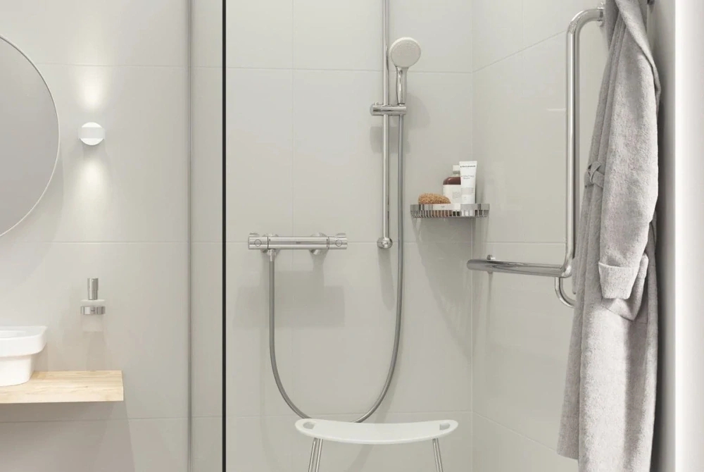 Termostat Grohe Grohtherm 800 s termostatickou baterií 150 mm chrom 34558000
