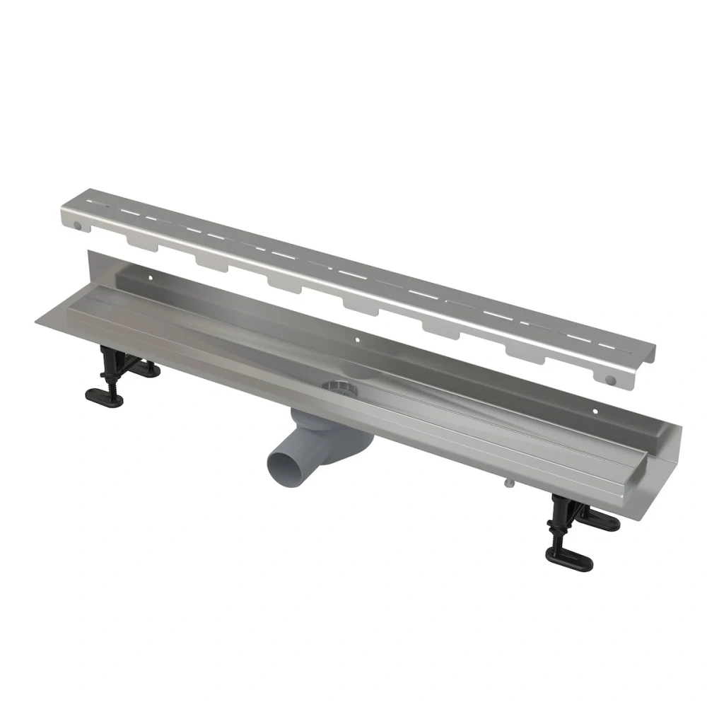 Sprchový žlab Alca 75 cm nerez mat lines ALCAZLAB75LEM
