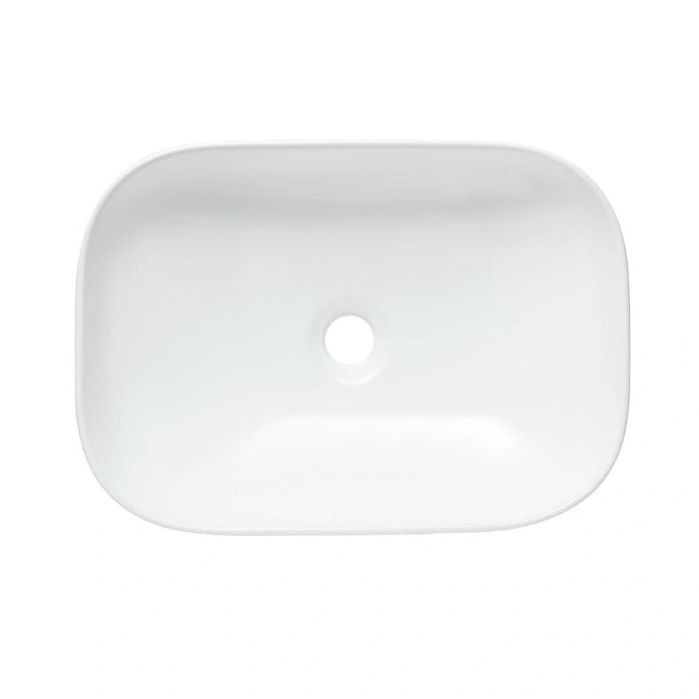 Umyvadlo na desku SAT Infinitio 45,5x32,5 cm bez přepadu SATINF4532