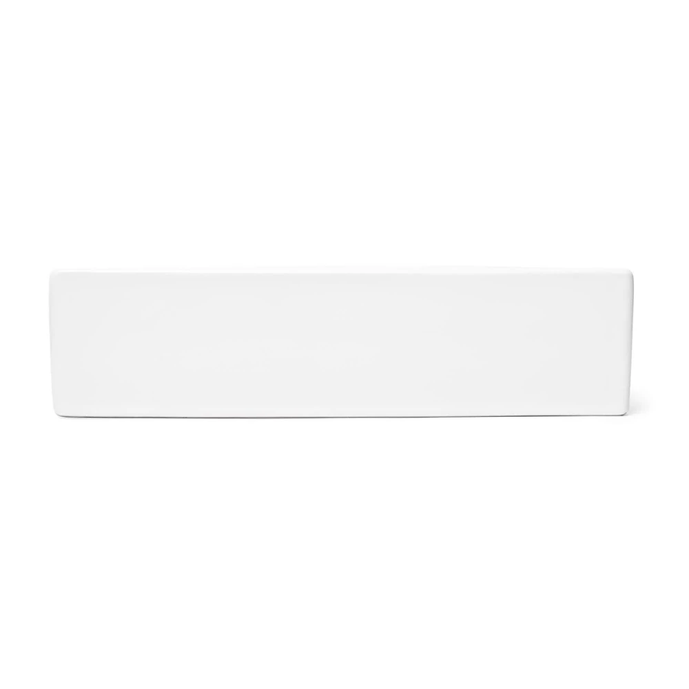 Umývátko SAT Brevis 40,5x20,5 cm otvor pro baterii vlevo SATBRE4020SL