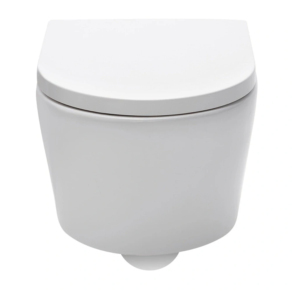 WC závěsné SAT Brevis včetně prkénka softclose, zadní odpad SATBRE010RREXP