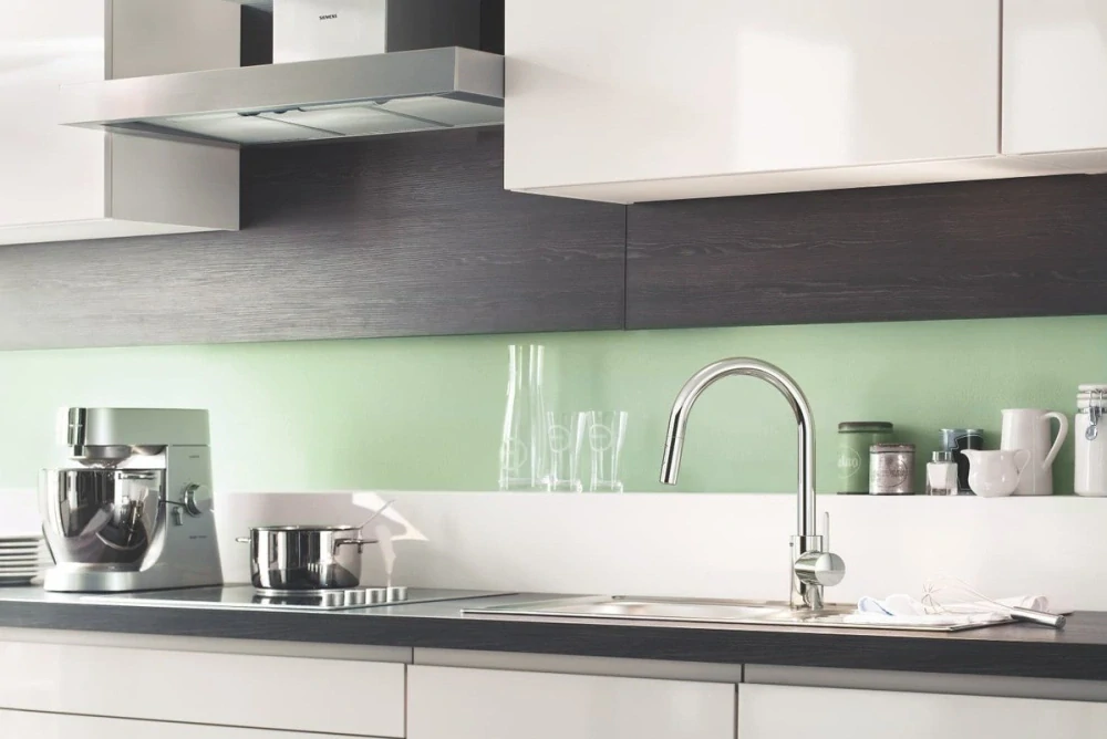 Dřezová baterie Grohe Eurosmart Cosmopolitan s vytahovací sprškou chrom 31481001