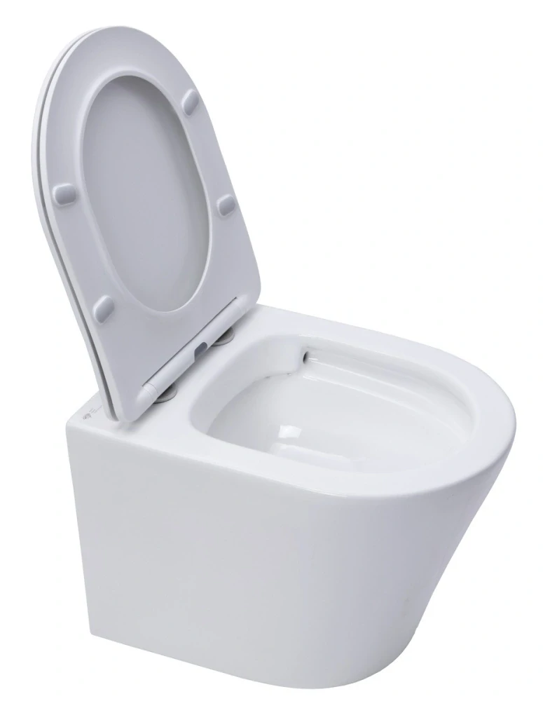 Wc s prkénkem softclose závěsné SAT Infinitio zadní odpad SATINF010RREXP