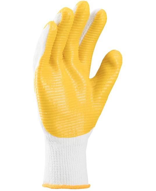 Máčené rukavice ARDONSAFETY/ROYD 10/XL - s prodejní etiketou DOPRODEJ Žlutá