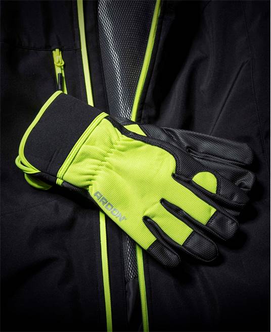 Zahradní rukavice ARDON®HENRY 10/XL - s prodejní etiketou DOPRODEJ Žlutá