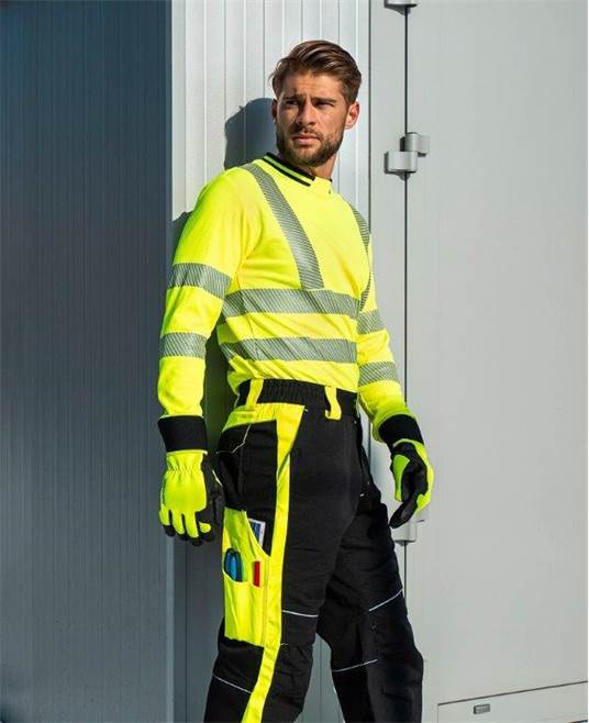 Zahradní rukavice ARDON®HENRY 10/XL - s prodejní etiketou DOPRODEJ Žlutá