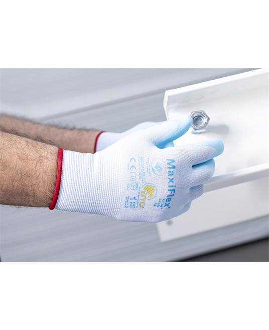 ATG® máčené rukavice MaxiFlex® Active™ 34-824 Zelená (světlá)
