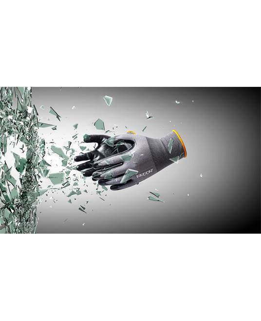 Protiřezné rukavice ARDON®CUT TOUCH OIL 4B Šedá