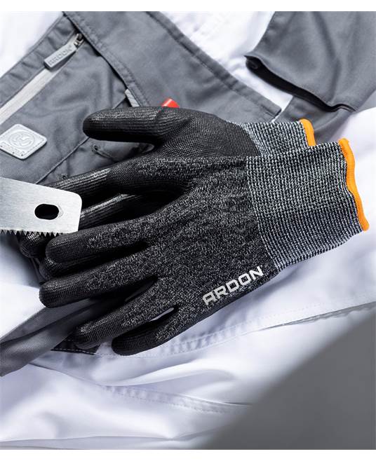 Protiřezné rukavice ARDON®CUT TOUCH DRY 4D Šedá