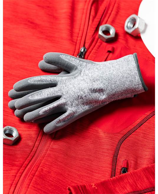 Máčené rukavice ARDON®NATURE TOUCH - s prodejní etiketou, šedé Šedá