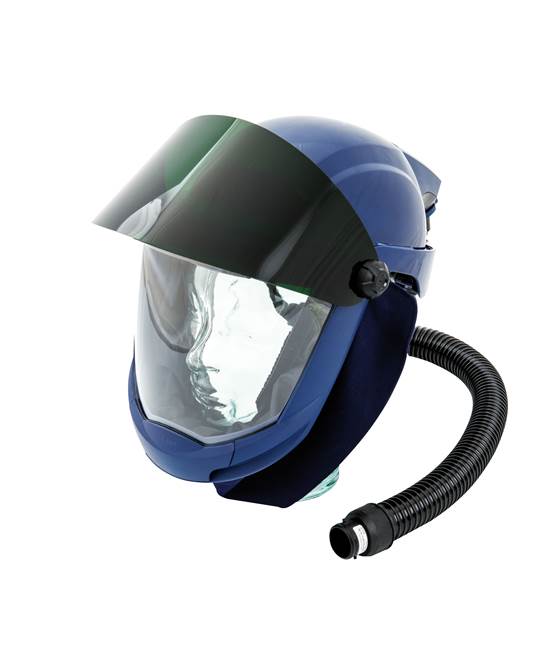 SUNDSTRÖM® SR 587 / SR 580 ochranná přilba zlatým štítem H06-8510 Gold Modrá