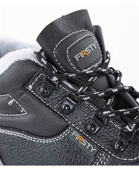 Zimní pracovní kotníková obuv ARDON®FIRWIN O1 Černá