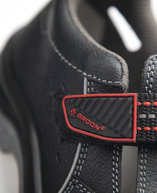 Bezpečnostní sandál ARDON®ARSAN S1P - doprodej Černá