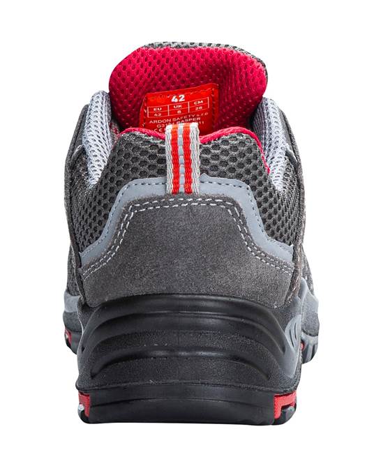 Bezpečnostní polobotka ARDON®RASPER S1P Šedo-červená