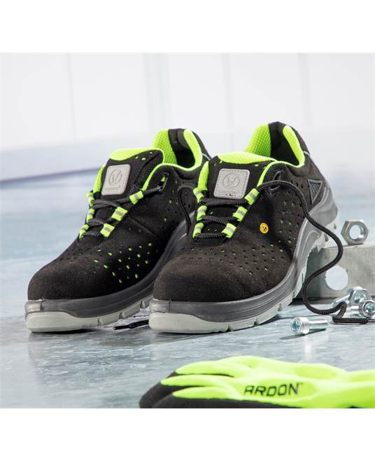 Bezpečnostní polobotka ARDON®VERNOR S1P ESD Černá