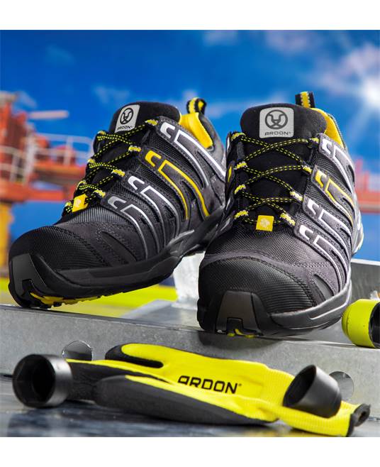 Bezpečnostní polobotka ARDON®DIGGER S1 - žlutá Černá