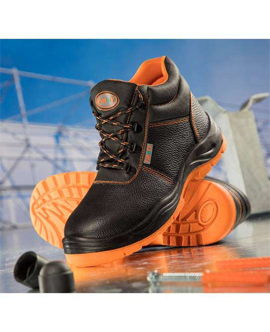 Bezpečnostní kotníková obuv ARDON®FORTE S3 HRO Černá