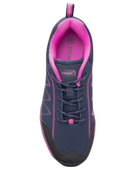 Dámská outdoorová polobotka ARDON®BLOOM - navy/růžová Navy-růžová