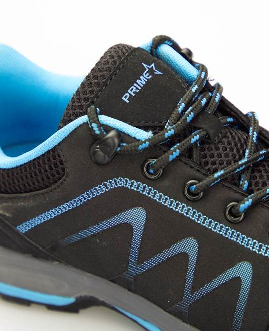 Dámská outdoorová polobotka ARDON®BLOOM - černo-modrá Černo-tyrkysová