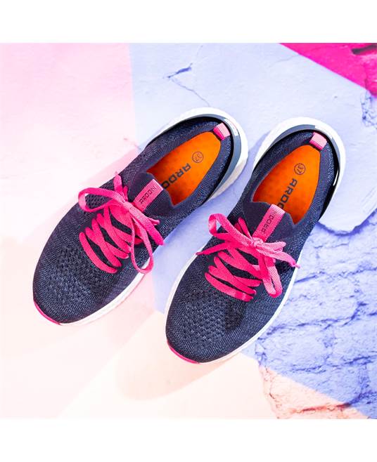 Dámská volnočasová polobotka ARDON®FRESIA - růžová Navy