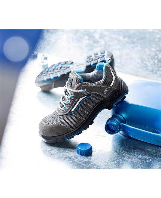 Bezpečnostní polobotka ARDON®RASPER BLUE S1P - modrá Šedo-modrá
