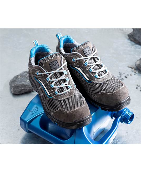 Bezpečnostní polobotka ARDON®RASPER BLUE S1P - modrá Šedo-modrá