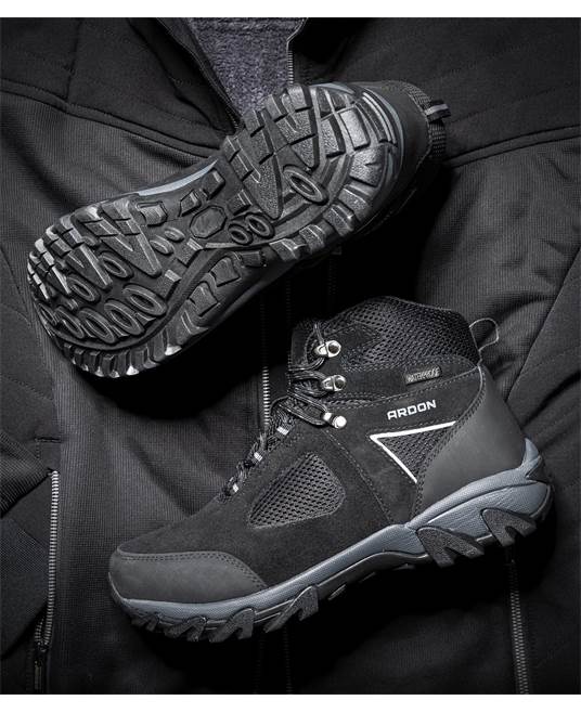 Outdoorová kotníková obuv ARDON®RAMBLER HIGH Černá