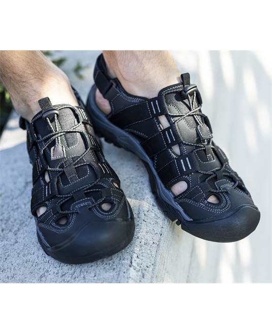 Volnočasový sandál ARDON®SPRING - černá Černá