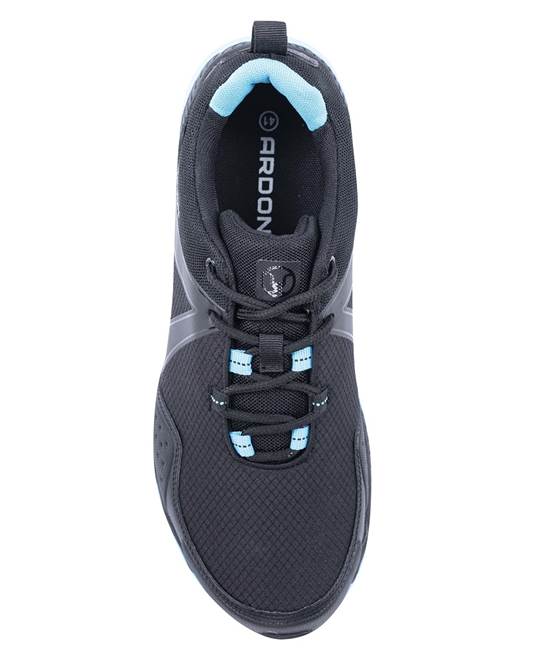 Volnočasová polobotka ARDON®WINNER - modrá Černo-tyrkysová