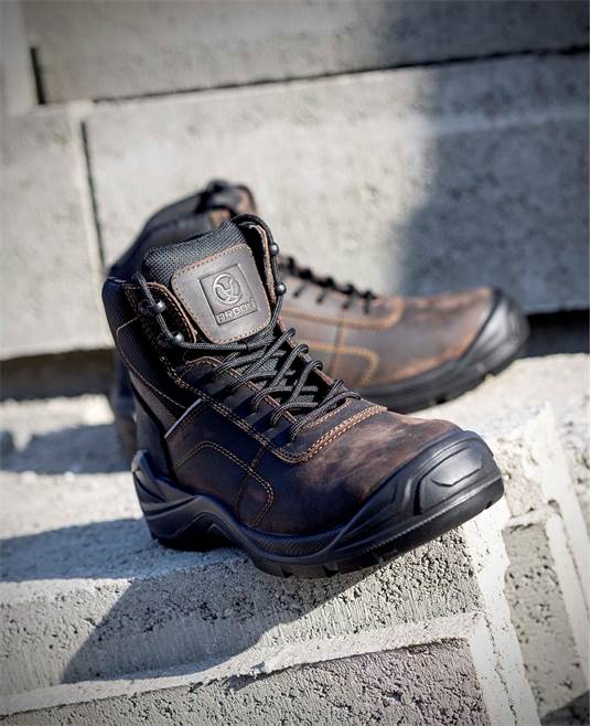 Bezpečnostní kotníková obuv ARDON®LEADER S3 Hnědá