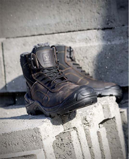 Zimní bezpečnostní kotníková obuv ARDON®LEADERWIN S3 Hnědá