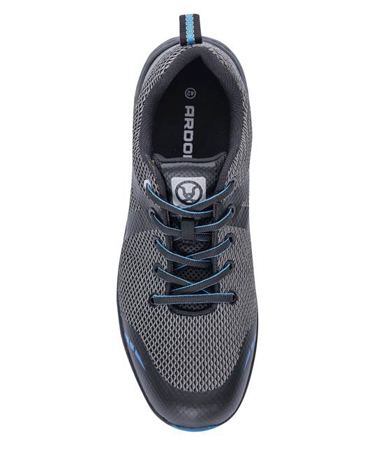 Pracovní polobotka ARDON®XLIGHT BLUE ESD O1 - modrá Černo-tyrkysová