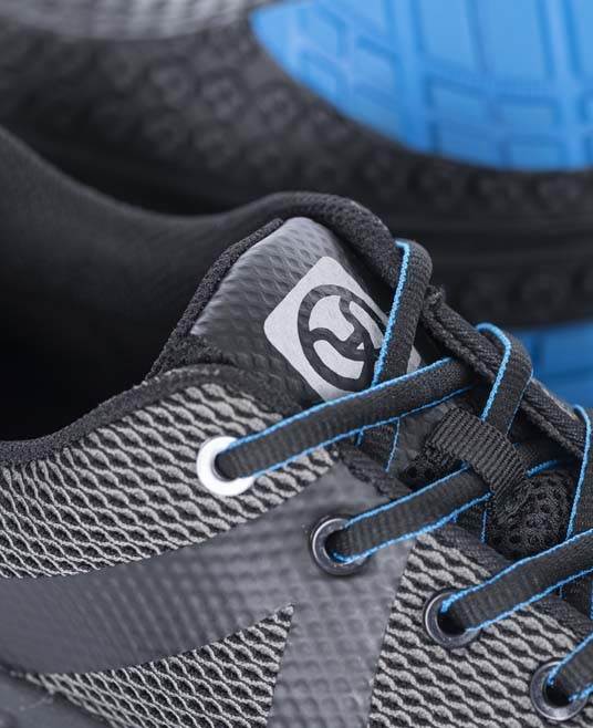 Pracovní polobotka ARDON®XLIGHT BLUE ESD O1 - modrá Černo-tyrkysová