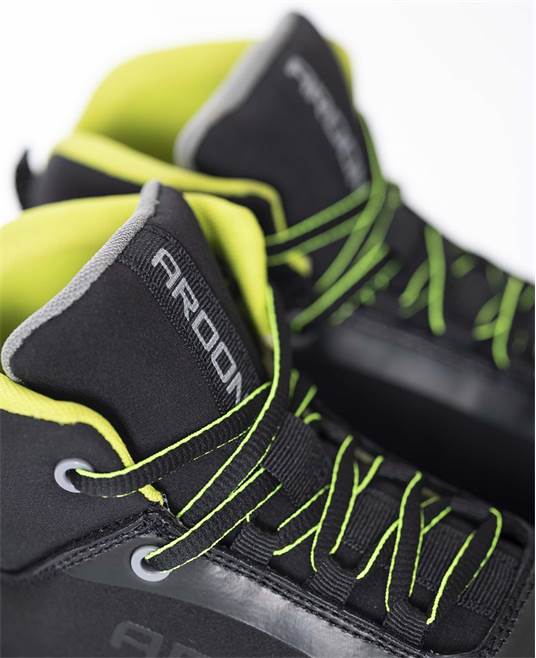 Bezpečnostní kotníková obuv ARDON®SOFTEX HIGH S1P Černo-žlutá