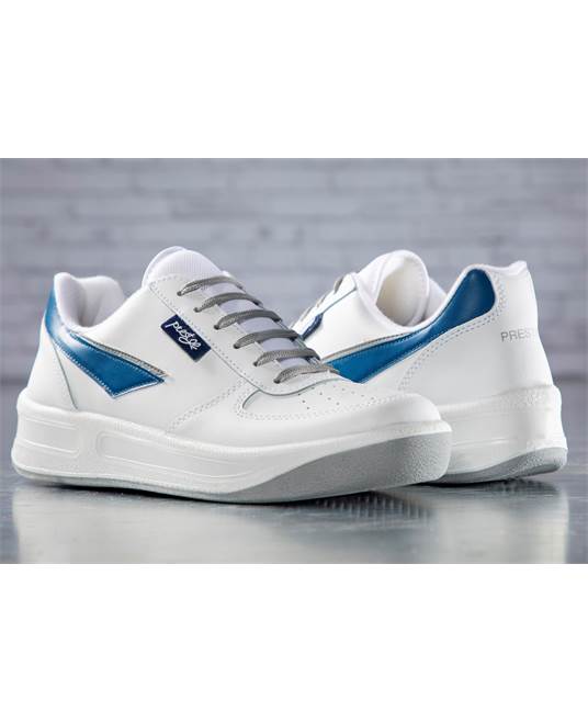 Pracovní polobotka PRESTIGE LOW - bílá Bílá
