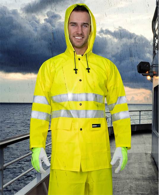 Voděodolná bunda ARDON®AQUA 1101 žlutá Žlutá
