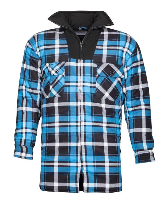 Zimní flanelová košile ARDON®JONAH modrá Modrá