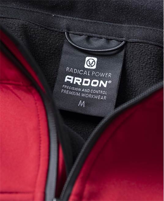 Zimní softshellová bunda ARDON®SPIRIT červená Červená