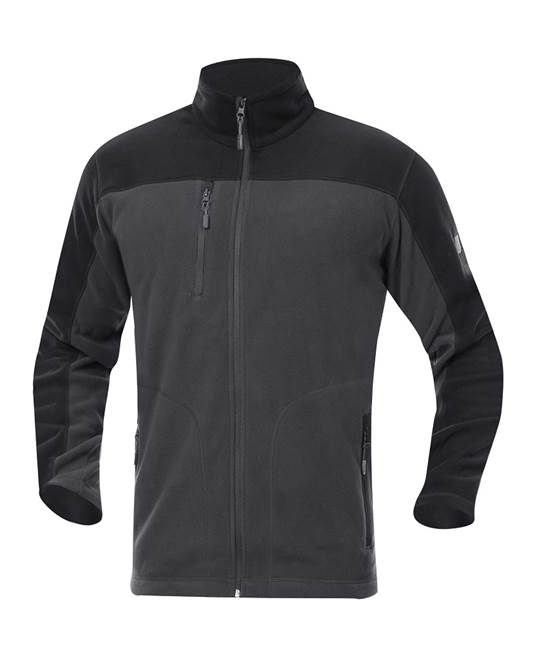 Mikina fleece ARDON®MICHAEL tmavě šedá Šedá (tmavě)