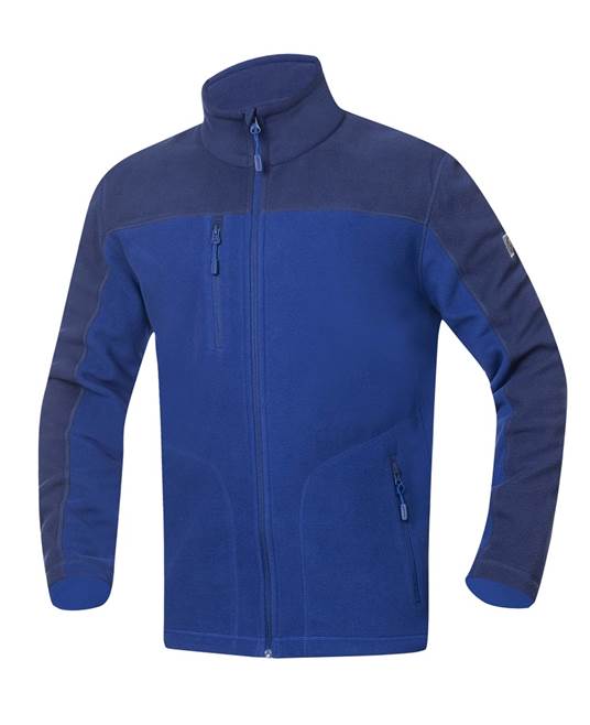 Mikina fleece ARDON®MICHAEL středně modrá royal Modrá (královská)