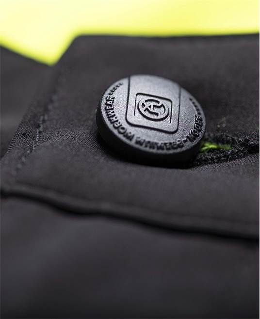 Softshellové kalhoty ARDON®CREATRON® černá neon Černá