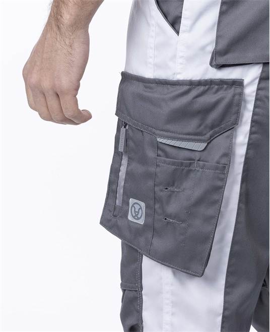 Kalhoty s laclem ARDON®SUMMER prodloužené bílá Bílá