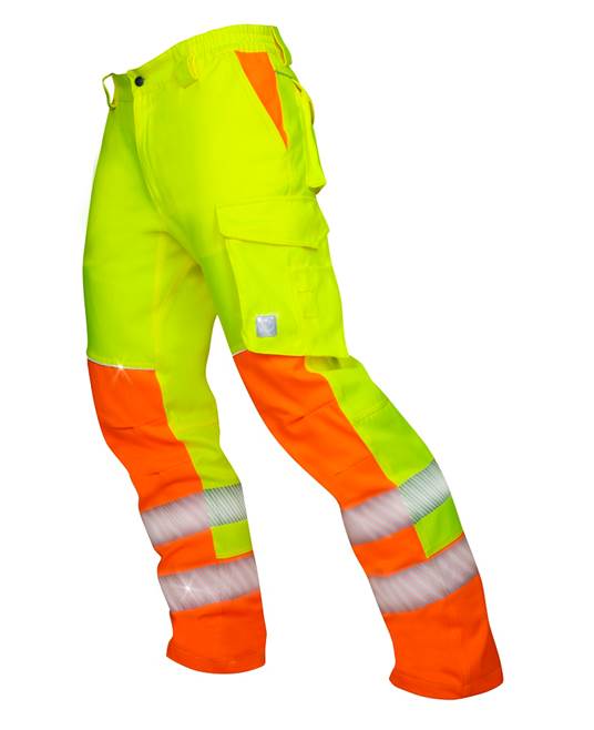 Reflexní kalhoty ARDON®SIGNAL žlutá - DOPRODEJ Žluto-oranžová