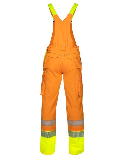 Reflexní kalhoty s laclem ARDON®SIGNAL oranžová - DOPRODEJ Oranžovo - žlutá