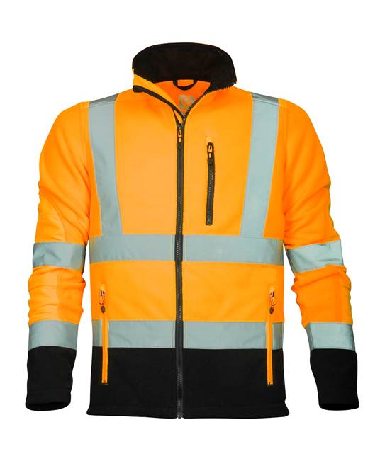 Reflexní mikina fleece ARDON®SIGNAL oranžová Oranžová
