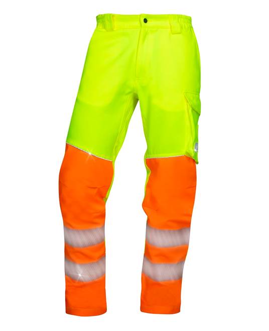 Reflexní kalhoty ARDON®SIGNAL prodloužené žlutá - DOPRODEJ Žluto-oranžová
