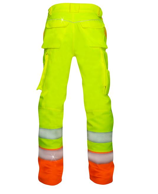 Reflexní kalhoty ARDON®SIGNAL prodloužené žlutá - DOPRODEJ Žluto-oranžová